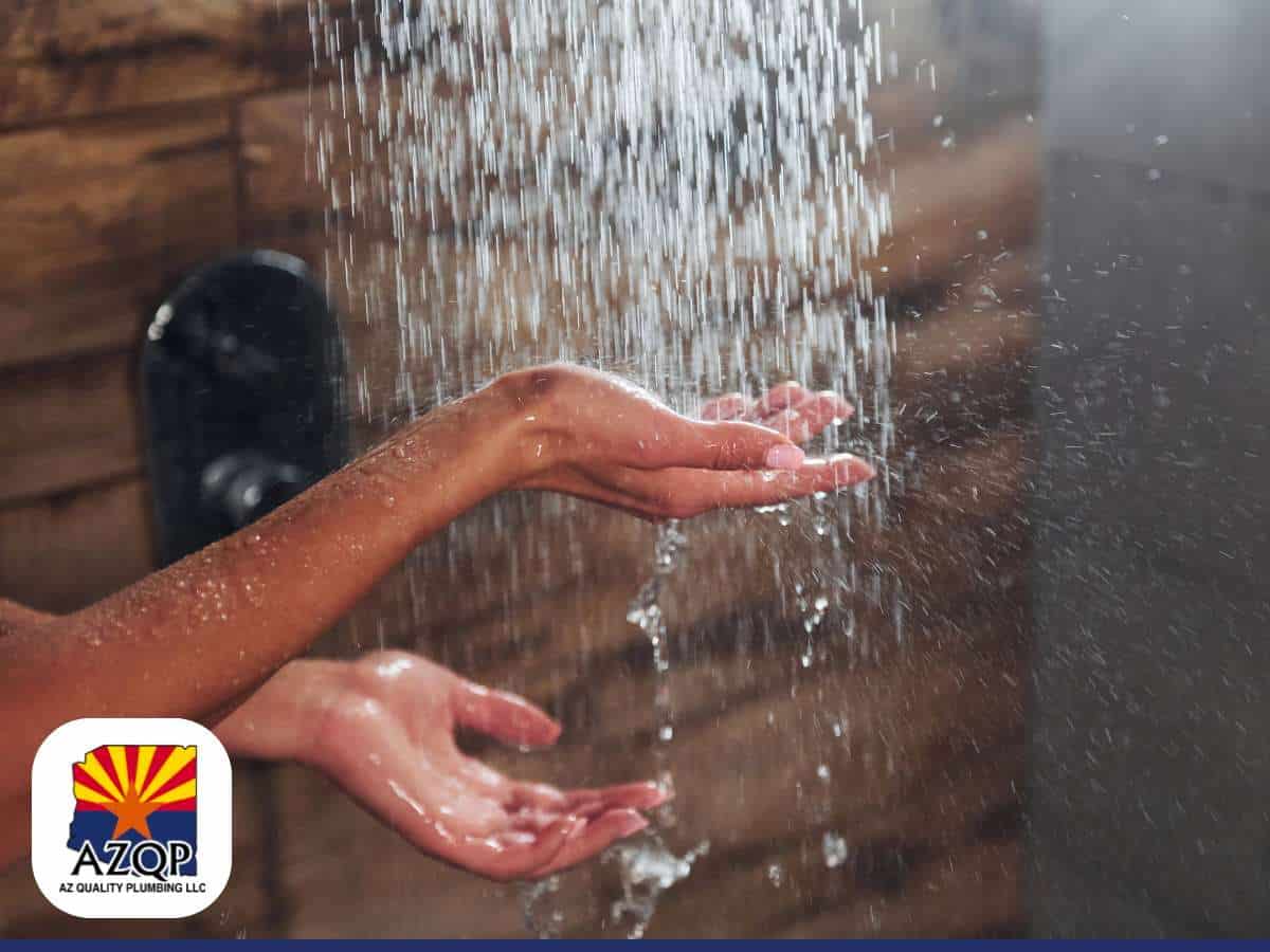Experiencing running out of hot water during showers
